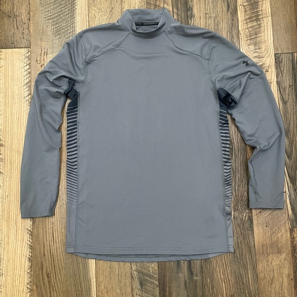 Under Armour cold gear waffle knit  shirt men M - Picture 1 of 6